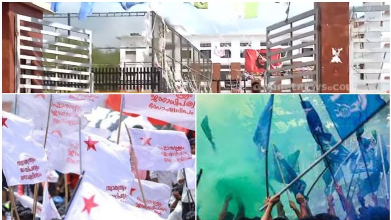 റീ പോളിംഗിൽ എസ്എഫ്ഐക്ക് തിരിച്ചടി, ചെയർമാനടക്കം 8 പേരും തോറ്റു; യുഡിഎസ്എഫ് ഭരിക്കും കുന്നമംഗലം ആർട്സ് കോളേജ്! റീ പോളിംഗിൽ എസ്എഫ്ഐക്ക് തിരിച്ചടി, ചെയർമാനടക്കം 8 പേരും തോറ്റു; യുഡിഎസ്എഫ് ഭരിക്കും കുന്നമംഗലം ആർട്സ് കോളേജ്!