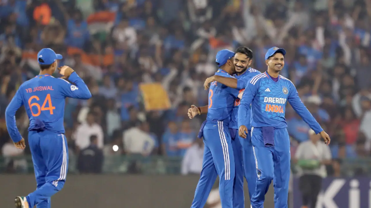 India win most matches in T20I history after series win over Australia; 14th unbeaten victory at home