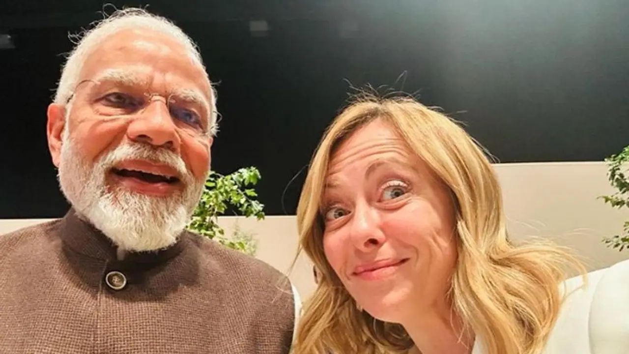'#Melodi' selfie: Italian PM Giorgia Meloni's photo with PM Modi at COP28 Summit goes viral