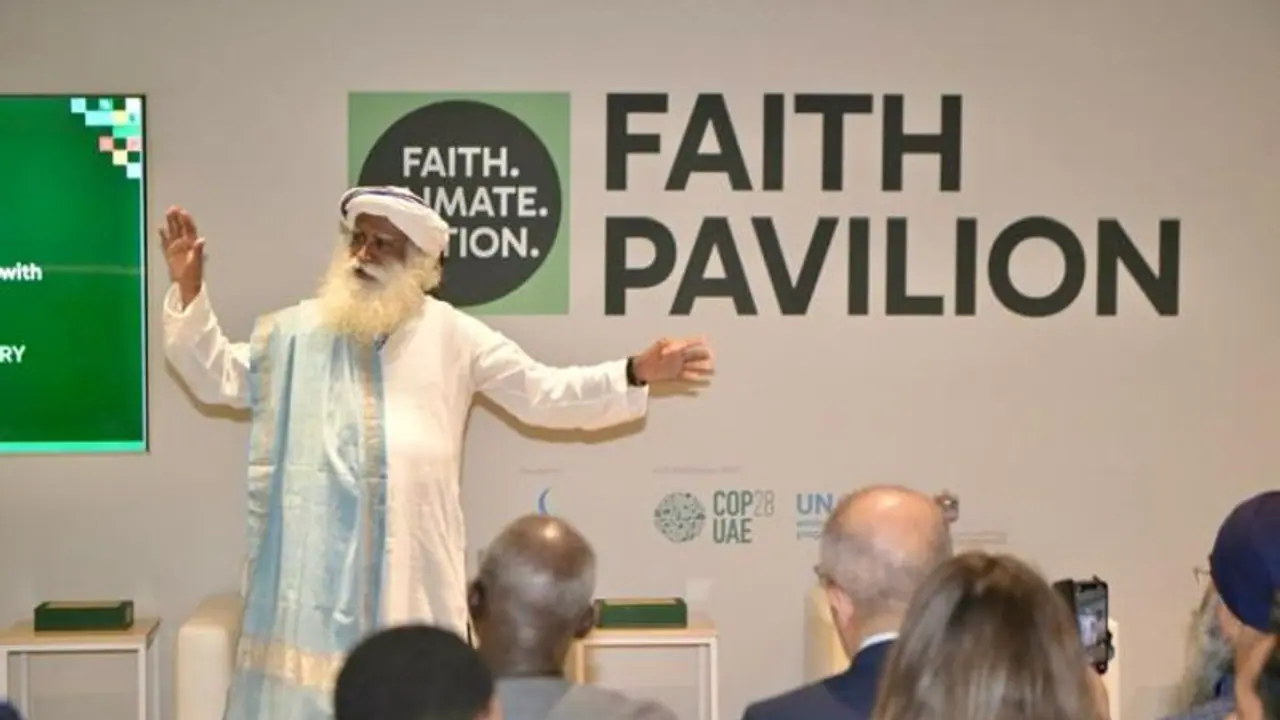 'Soil is the ultimate unifier...' Sadhguru's powerful message at COP28 summit
