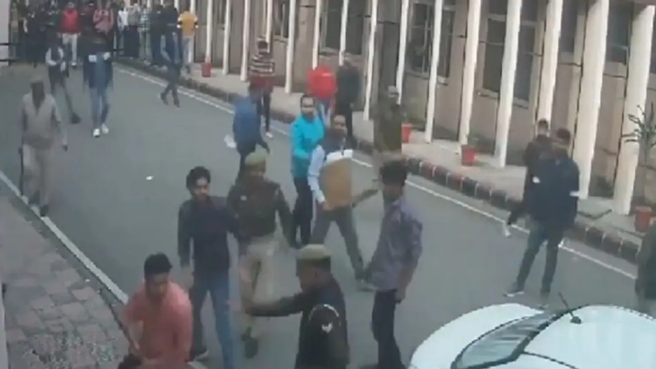 Uttar Pradesh campus chaos: CCS University student injured in gunfire during clash (WATCH)