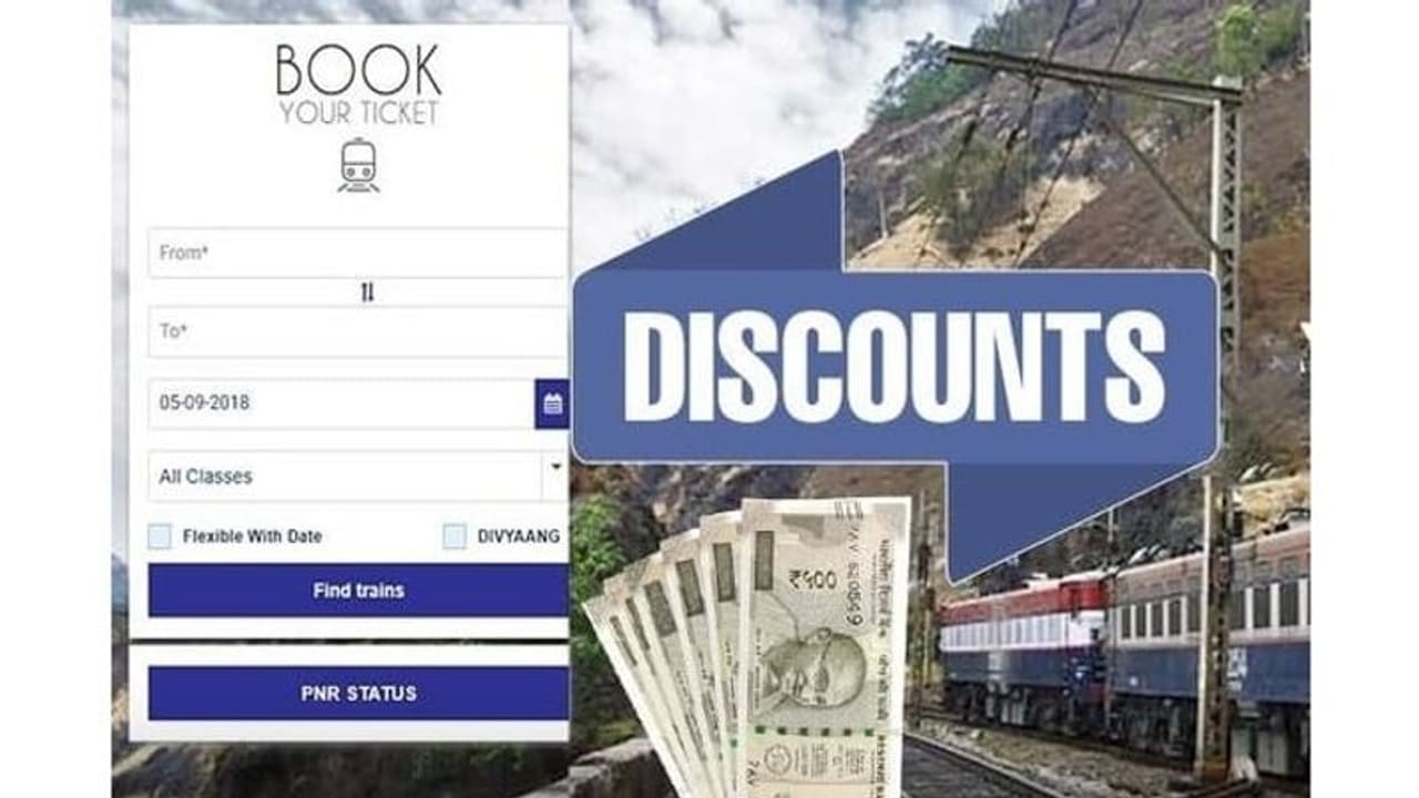 ரயில்வே டிக்கெட்டுகளை முன்பதிவு செய்ய போறீங்களா.? கிரெடிட் கார்டு இருந்தா போதும்.. சூப்பர் தள்ளுபடி.!! ரயில்வே டிக்கெட்டுகளை முன்பதிவு செய்ய போறீங்களா.? கிரெடிட் கார்டு இருந்தா போதும்.. சூப்பர் தள்ளுபடி.!!