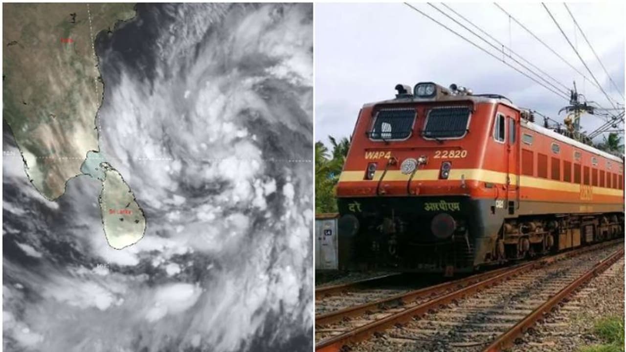 Cyclone Michaung: South Central Railway cancels 12 trains between Dec 4 and 8; Check details Cyclone Michaung: South Central Railway cancels 12 trains between Dec 4 and 8; Check details