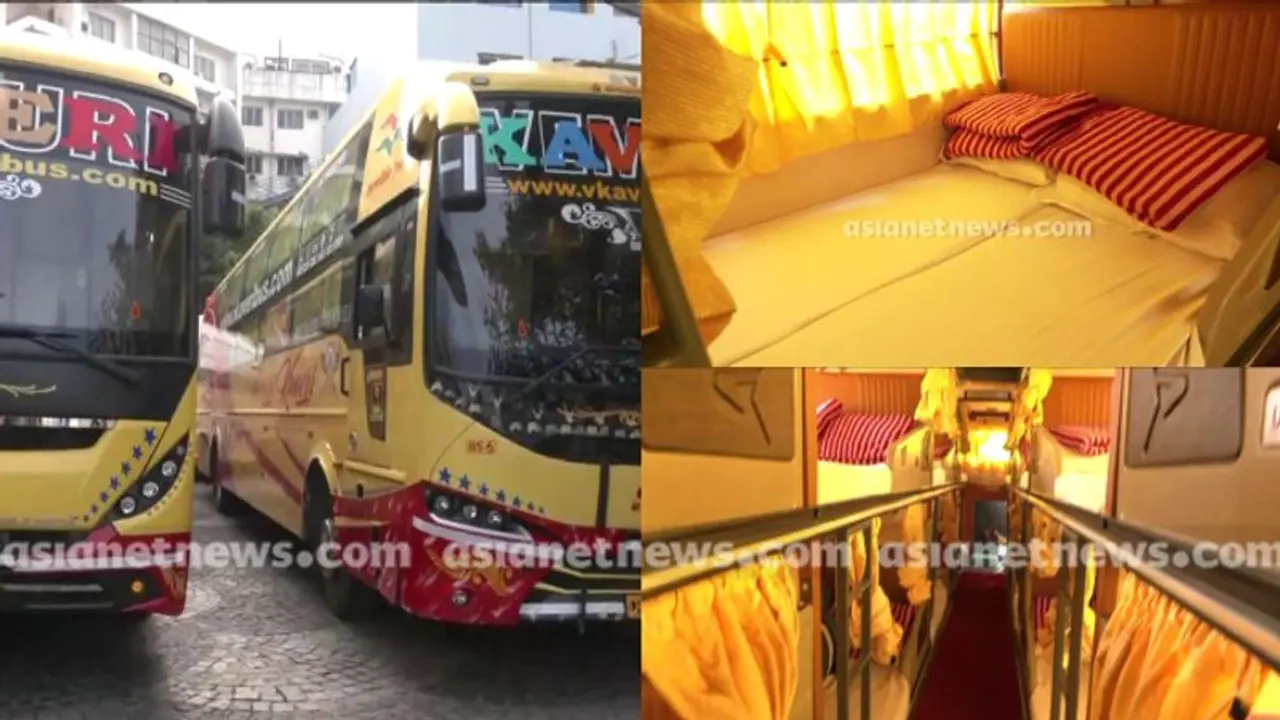 സ്റ്റാർട്ടാക്കേണ്ടി വരുമോ? കോൺഗ്രസ് എംഎൽഎമാരെ റിസോർട്ടിലേക്ക് മാറ്റാൻ സ്ലീപ്പർ ബസുകൾ തയ്യാർ