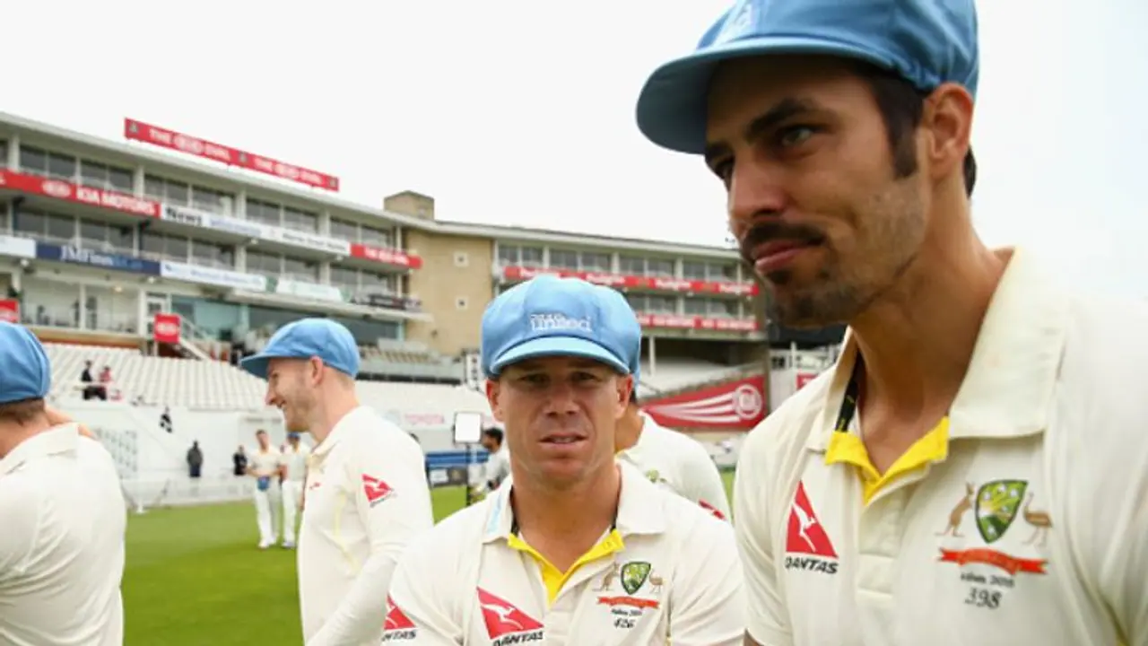 ഡേവിഡ് വാര്ണര്ക്കെതിരെ മിച്ചല് ജോണ്സണിന്റെ വിവാദ പരാമര്ശത്തില് പ്രതികരിച്ച് ഓസീസ് സെലക്റ്റര് ബെയ്ലി ഡേവിഡ് വാര്ണര്ക്കെതിരെ മിച്ചല് ജോണ്സണിന്റെ വിവാദ പരാമര്ശത്തില് പ്രതികരിച്ച് ഓസീസ് സെലക്റ്റര് ബെയ്ലി