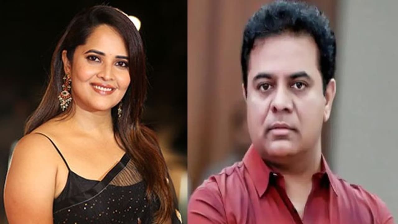 Anasuya Bharadwaj : ఎన్నికల ఫలితాలపై బాధతో కేటీఆర్ ట్వీట్.. షాకింగ్ రిప్లై ఇచ్చిన అనసూయ భరద్వాజ్.!