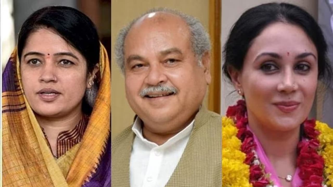 3 மாநில சட்டமன்ற தேர்தல் வெற்றி... எம்.பி பதவியை ராஜினாமா செய்த பாஜக வேட்பாளர்கள்.. 3 மாநில சட்டமன்ற தேர்தல் வெற்றி... எம்.பி பதவியை ராஜினாமா செய்த பாஜக வேட்பாளர்கள்..