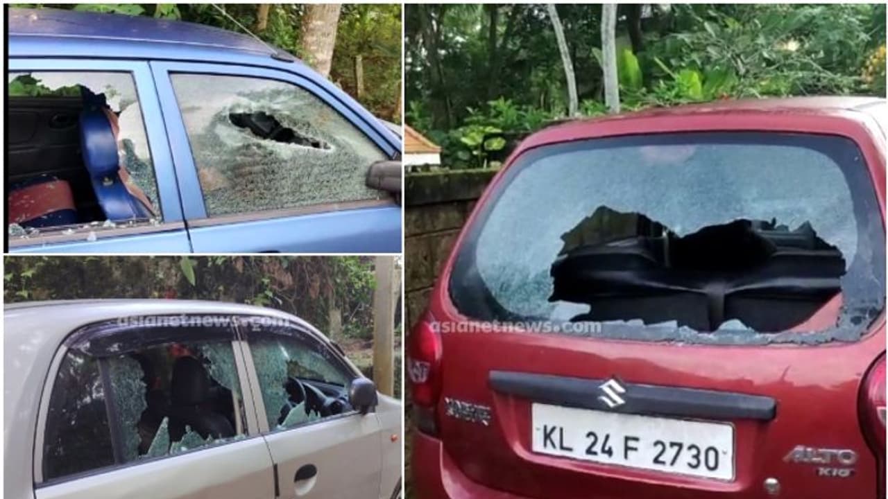 തലസ്ഥാനത്ത് അർധരാത്രിയിൽ ആക്രമണം, 20 തിലേറെ വാഹനങ്ങൾ അടിച്ചുതകർത്തു, ഒരു വീടിന് നേരെയും ആക്രമണം തലസ്ഥാനത്ത് അർധരാത്രിയിൽ ആക്രമണം, 20 തിലേറെ വാഹനങ്ങൾ അടിച്ചുതകർത്തു, ഒരു വീടിന് നേരെയും ആക്രമണം