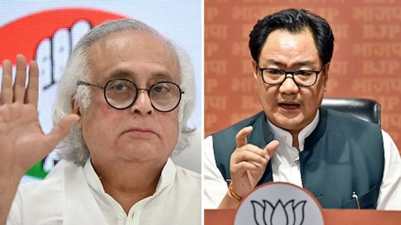 'People are not going to vote Congress again...' Kiren Rijiju pokes Jairam Ramesh over party's revival 'People are not going to vote Congress again...' Kiren Rijiju pokes Jairam Ramesh over party's revival
