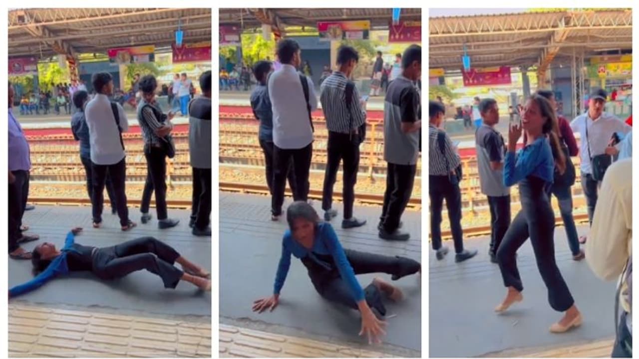 'എന്തുവിധിയിത്....!'; റെയില്വേ പ്ലാറ്റ്ഫോമിലെ യുവതിയുടെ നൃത്തത്തിന് ട്രോളോട് ട്രോള് ! 'എന്തുവിധിയിത്....!'; റെയില്വേ പ്ലാറ്റ്ഫോമിലെ യുവതിയുടെ നൃത്തത്തിന് ട്രോളോട് ട്രോള് !