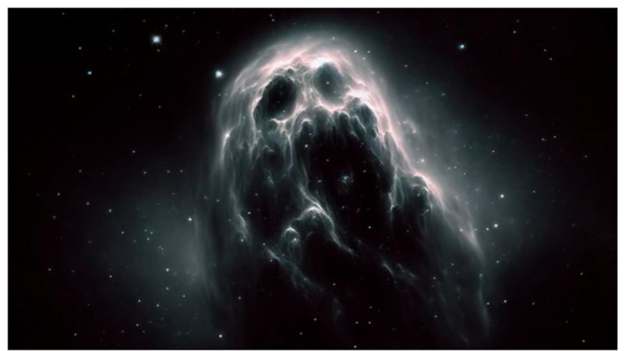 'പ്രേതമുഖ'മോ? ഇത് സിനിമയിലെ രംഗമല്ല; ശൂന്യാകാശത്ത് നിന്നുള്ളത്! ഈ കൗതുകചിത്രത്തിന് പിന്നിലെ കാരണം 