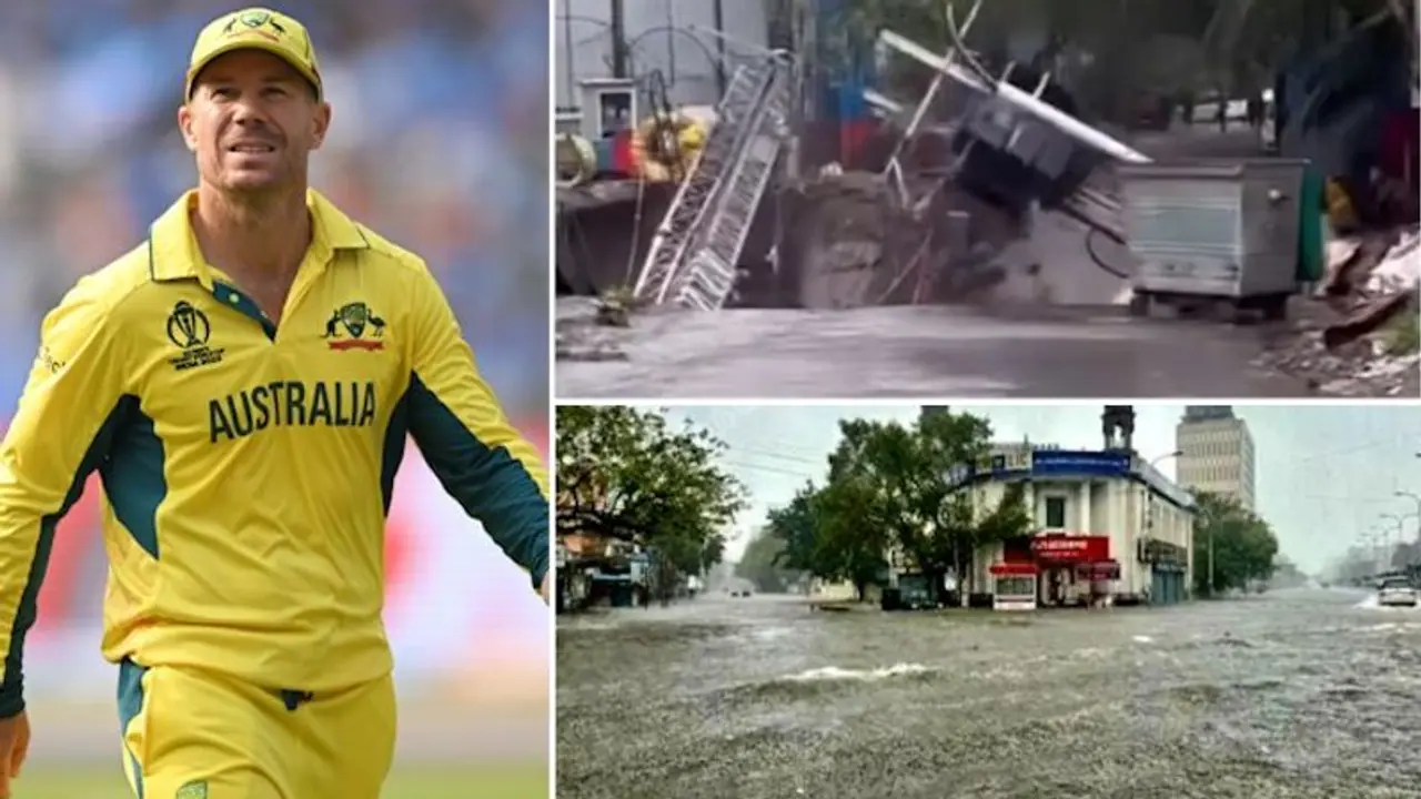 'Deeply concerned': Australian cricketer David Warner rallies support for Chennai amid devastating floods 'Deeply concerned': Australian cricketer David Warner rallies support for Chennai amid devastating floods