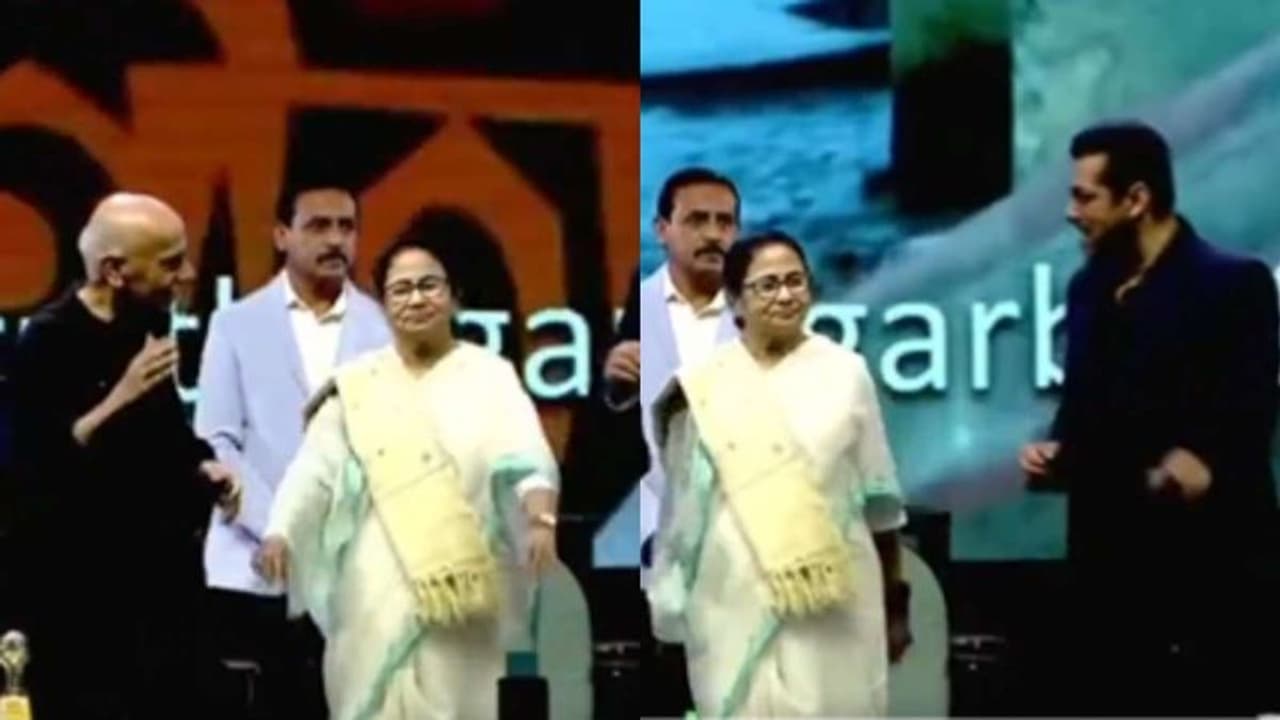 KIFF 2023: Bengal CM Mamata Banerjee dances with Salman Khan, Anil Kapoor, Sonakshi and more; video goes viral KIFF 2023: Bengal CM Mamata Banerjee dances with Salman Khan, Anil Kapoor, Sonakshi and more; video goes viral