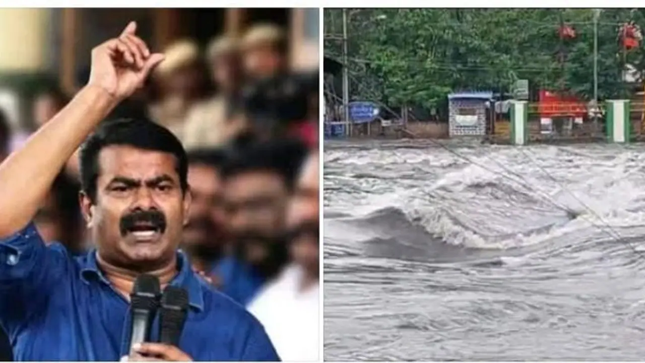 திமுக அரசின் தோல்வியே சென்னை வெள்ளப் பெருக்குக்கு காரணம்! 4000 கோடிக்கு வெள்ளை அறிக்கை கொடுங்க சீமான் திமுக அரசின் தோல்வியே சென்னை வெள்ளப் பெருக்குக்கு காரணம்! 4000 கோடிக்கு வெள்ளை அறிக்கை கொடுங்க சீமான்