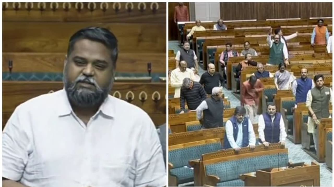 ഗോമൂത്ര പരാമർശത്തില് ലോക്സഭയില് ബഹളം; ഖേദം പ്രകടിപ്പിച്ച് ഡിഎംകെ എംപി സെന്തില് കുമാർ ഗോമൂത്ര പരാമർശത്തില് ലോക്സഭയില് ബഹളം; ഖേദം പ്രകടിപ്പിച്ച് ഡിഎംകെ എംപി സെന്തില് കുമാർ