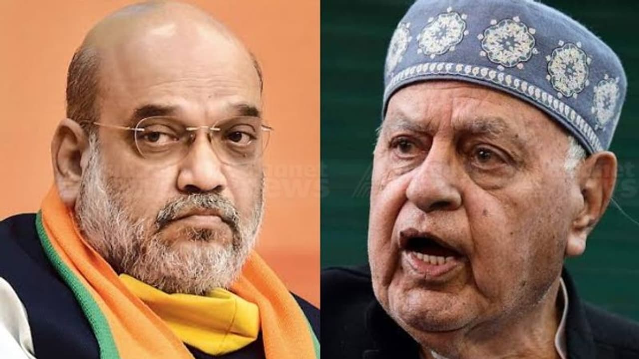 പൂഞ്ചും രജൗരിയും പാക് അധീനതയിൽ ആകാതിരുന്നത് നെഹ്റുവിന്റെ തീരുമാനം മൂലം: അമിത് ഷായെ തള്ളി ഫറൂഖ് അബ്ദുള്ള പൂഞ്ചും രജൗരിയും പാക് അധീനതയിൽ ആകാതിരുന്നത് നെഹ്റുവിന്റെ തീരുമാനം മൂലം: അമിത് ഷായെ തള്ളി ഫറൂഖ് അബ്ദുള്ള