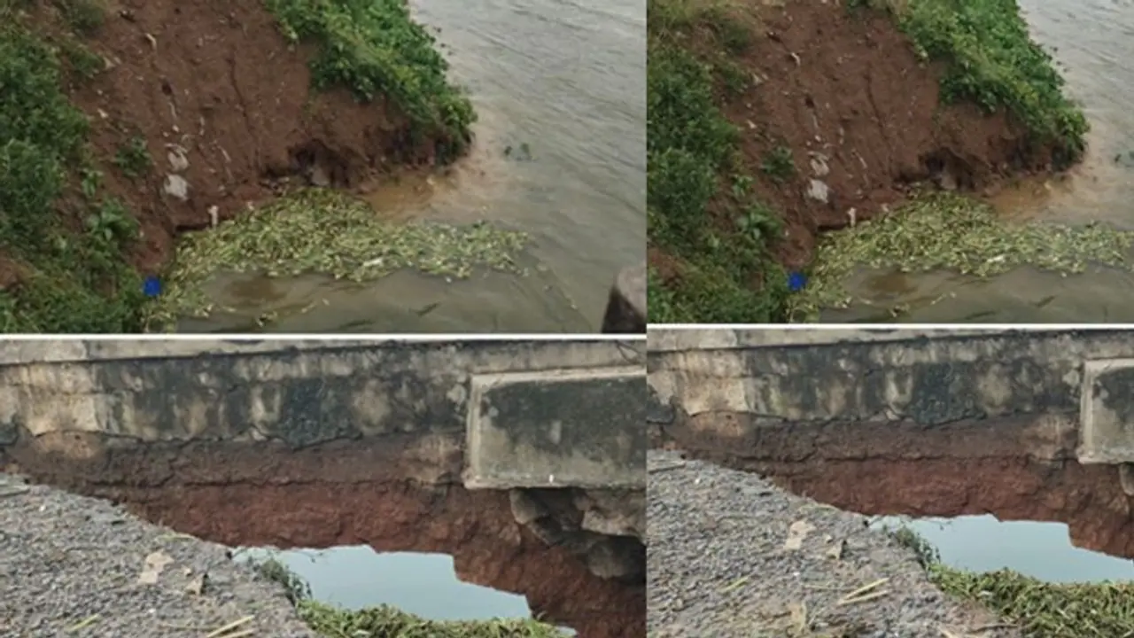 Puzhal Lake: புழல் ஏரியின் கரை உடையும் அபாயம்.. பீதியில் பொதுமக்கள்..!