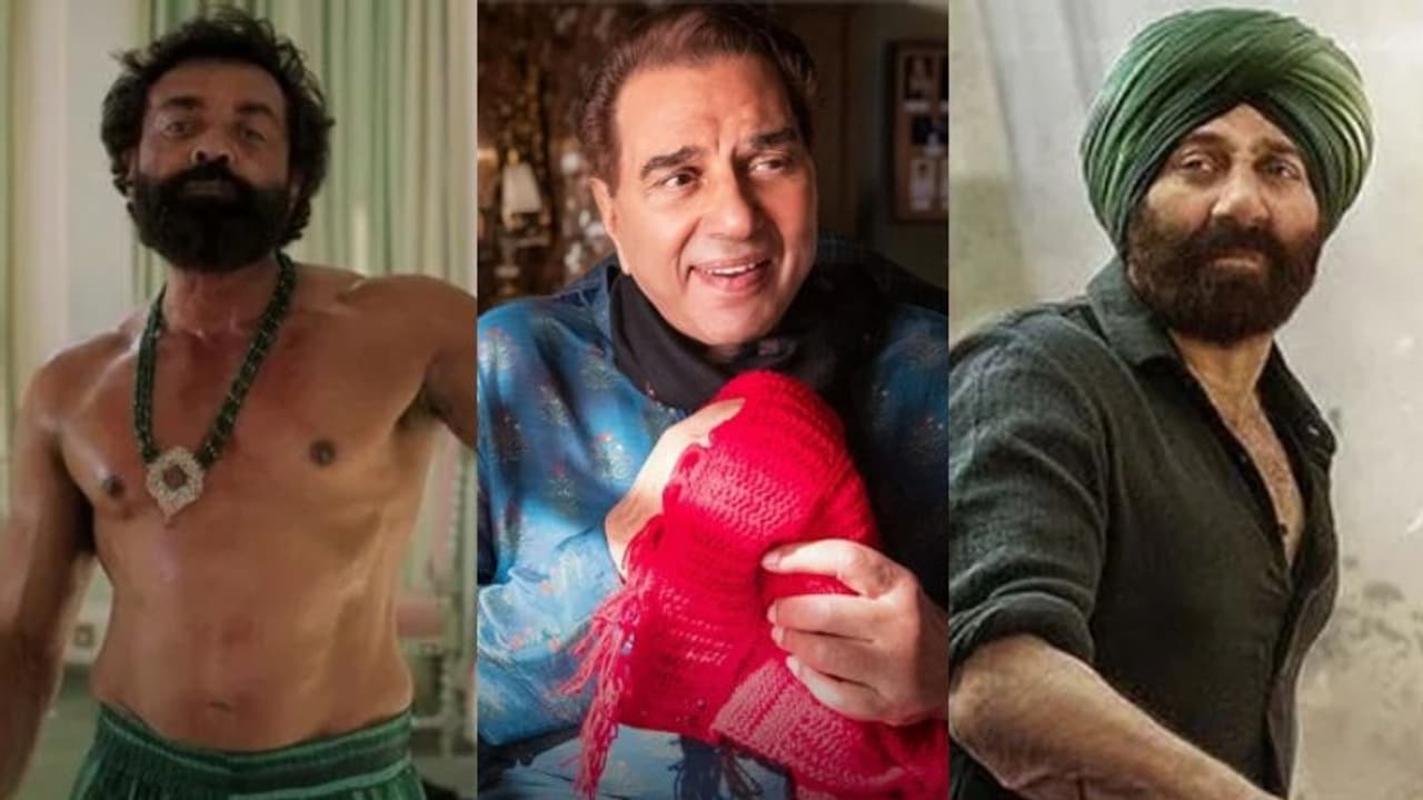 3 സിനിമകള്, 1553 കോടി കളക്ഷന്! അച്ഛനും 2 മക്കള്ക്കും വന് ഹിറ്റുകള്; ധര്മേന്ദ്ര കുടുംബം മറക്കില്ല 2023 3 സിനിമകള്, 1553 കോടി കളക്ഷന്! അച്ഛനും 2 മക്കള്ക്കും വന് ഹിറ്റുകള്; ധര്മേന്ദ്ര കുടുംബം മറക്കില്ല 2023