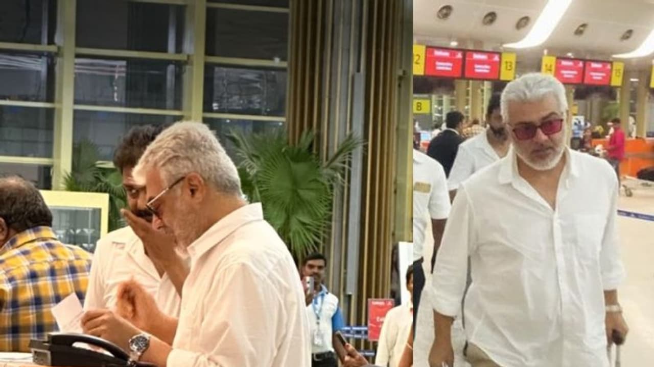 மீண்டும் துவங்கிய விடாமுயற்சி ஷூட்டிங்.. பரபரப்பாக அஜர்பைஜான் கிளம்பிய தல அஜித் வைரலாகும் ஏர்போர்ட் வீடியோ! மீண்டும் துவங்கிய விடாமுயற்சி ஷூட்டிங்.. பரபரப்பாக அஜர்பைஜான் கிளம்பிய தல அஜித் வைரலாகும் ஏர்போர்ட் வீடியோ!