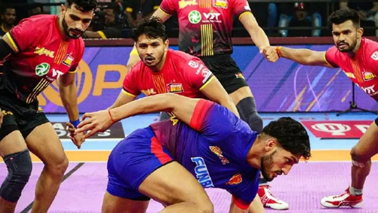 Pro Kabaddi League: ತವರಲ್ಲೂ ಬೆಂಗಳೂರು ಬುಲ್ಸ್ಗಿಲ್ಲ ಗೆಲುವಿನ ಸಿಹಿ! Pro Kabaddi League: ತವರಲ್ಲೂ ಬೆಂಗಳೂರು ಬುಲ್ಸ್ಗಿಲ್ಲ ಗೆಲುವಿನ ಸಿಹಿ!