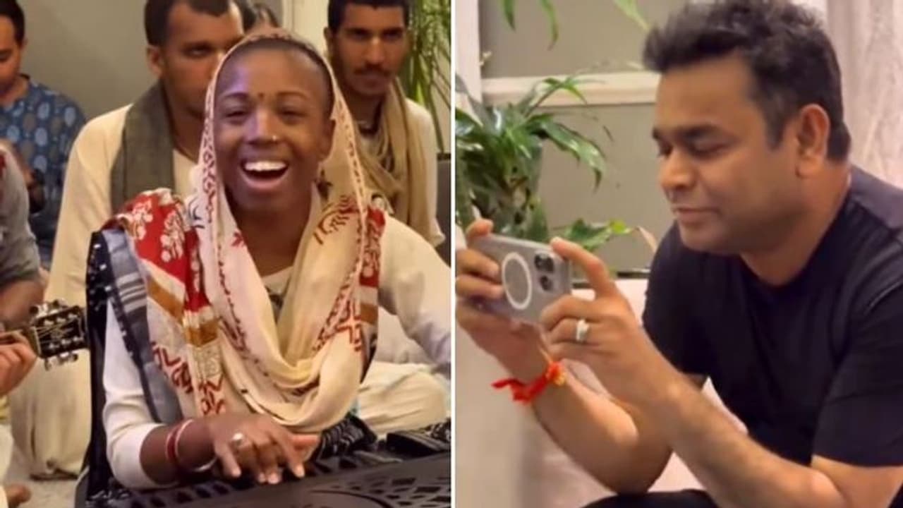 ദുബായിലെ വീട്ടില് കൃഷ്ണ കീര്ത്തനം ഭജന സംഘടിപ്പിച്ച് എ ആര് റഹ്മാന് വീഡിയോ വൈറല് ദുബായിലെ വീട്ടില് കൃഷ്ണ കീര്ത്തനം ഭജന സംഘടിപ്പിച്ച് എ ആര് റഹ്മാന് വീഡിയോ വൈറല്