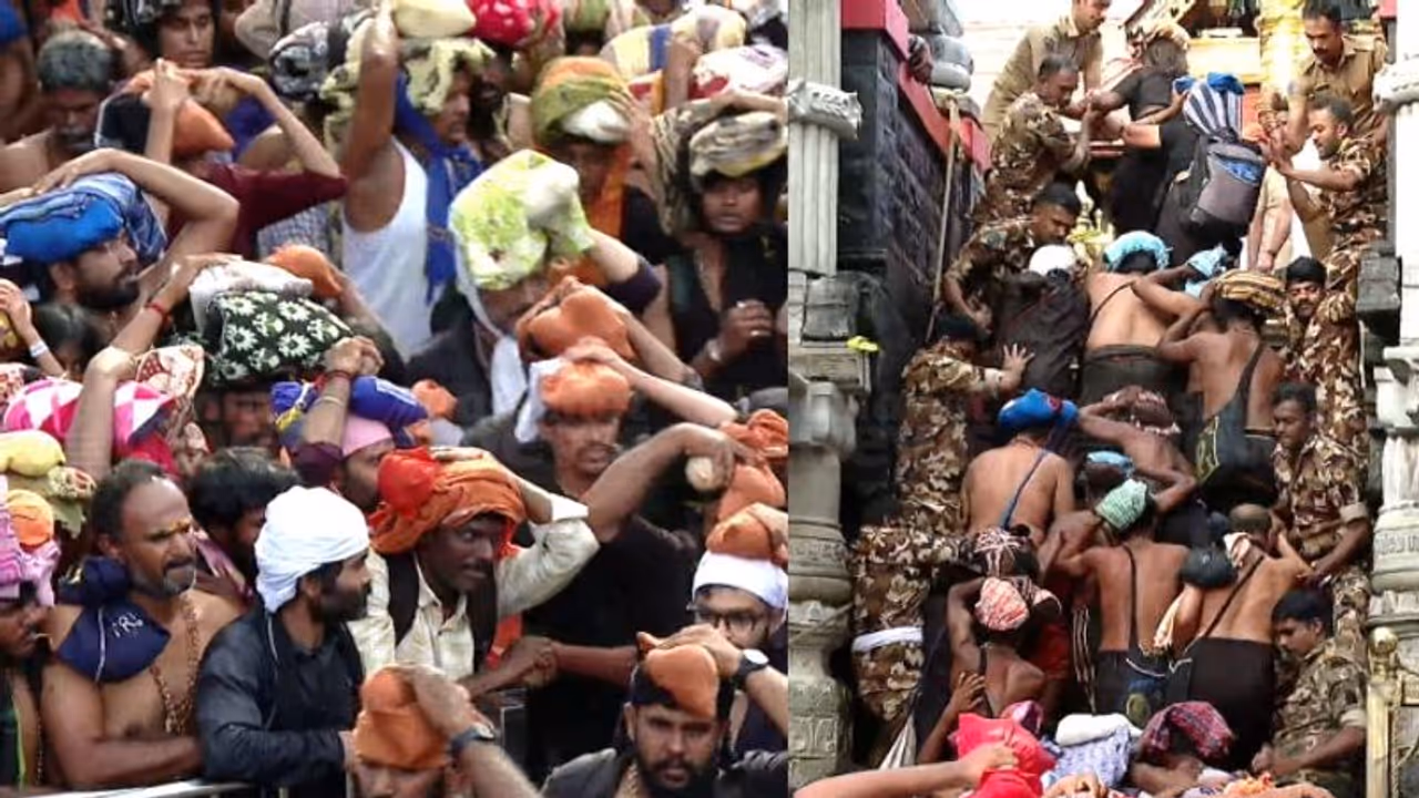 ശബരിമല ദര്‍ശനം: വൻ ഭക്തജന തിരക്ക് നിയന്ത്രിക്കാൻ വെര്‍ച്വൽ ക്യൂ ബുക്കിംഗ് പരിധി കുറച്ചു