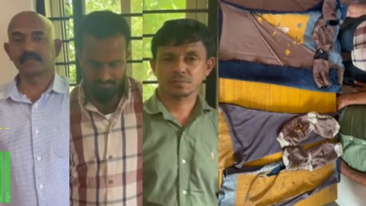 വസ്ത്രത്തിൽ തേച്ചുപിടിപ്പിച്ച 75 ലക്ഷത്തിന്റെ സ്വർണ്ണം; സ്കാനറും കസ്റ്റംസും തോറ്റു, കേരള പൊലീസ് പൊക്കി ! വസ്ത്രത്തിൽ തേച്ചുപിടിപ്പിച്ച 75 ലക്ഷത്തിന്റെ സ്വർണ്ണം; സ്കാനറും കസ്റ്റംസും തോറ്റു, കേരള പൊലീസ് പൊക്കി !