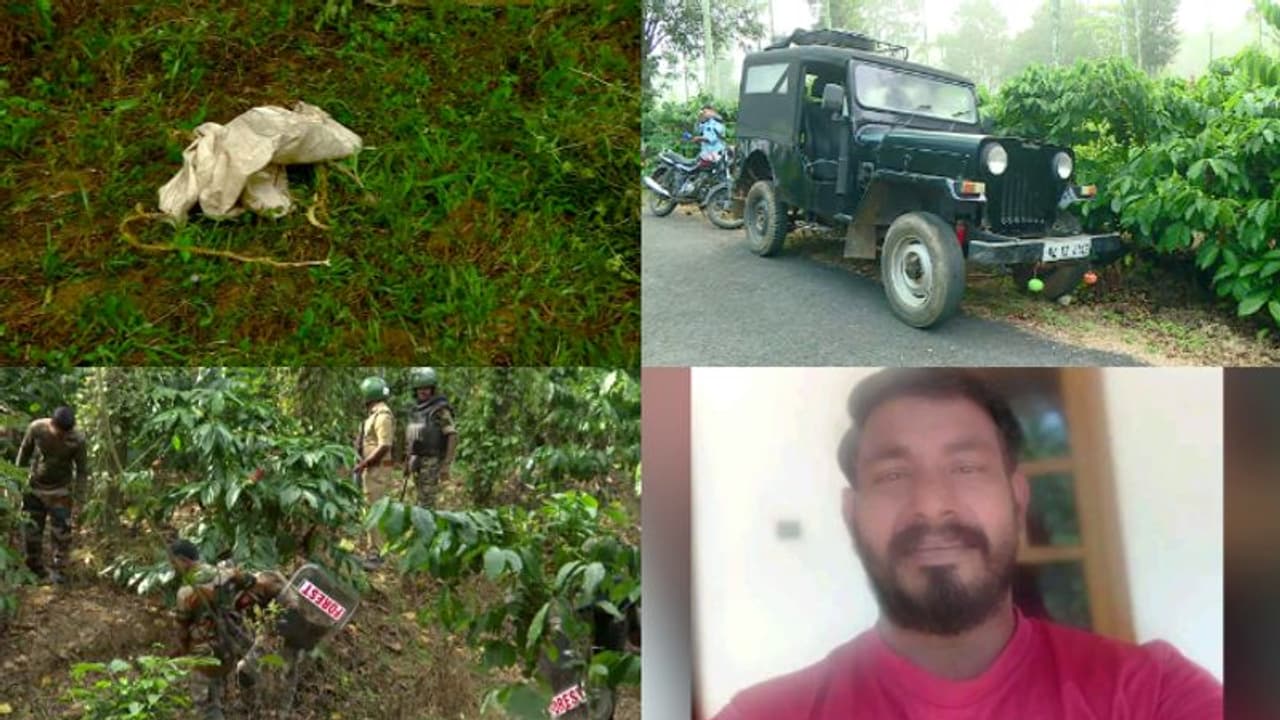 അരിഞ്ഞ പുല്ലുകെട്ടും എത്തിയ ജീപ്പും ഇപ്പോഴും റോഡരികിൽ; നൊമ്പരമായി പ്രജീഷ്, കടുവയ്ക്കായി വൻ തെരച്ചിൽ