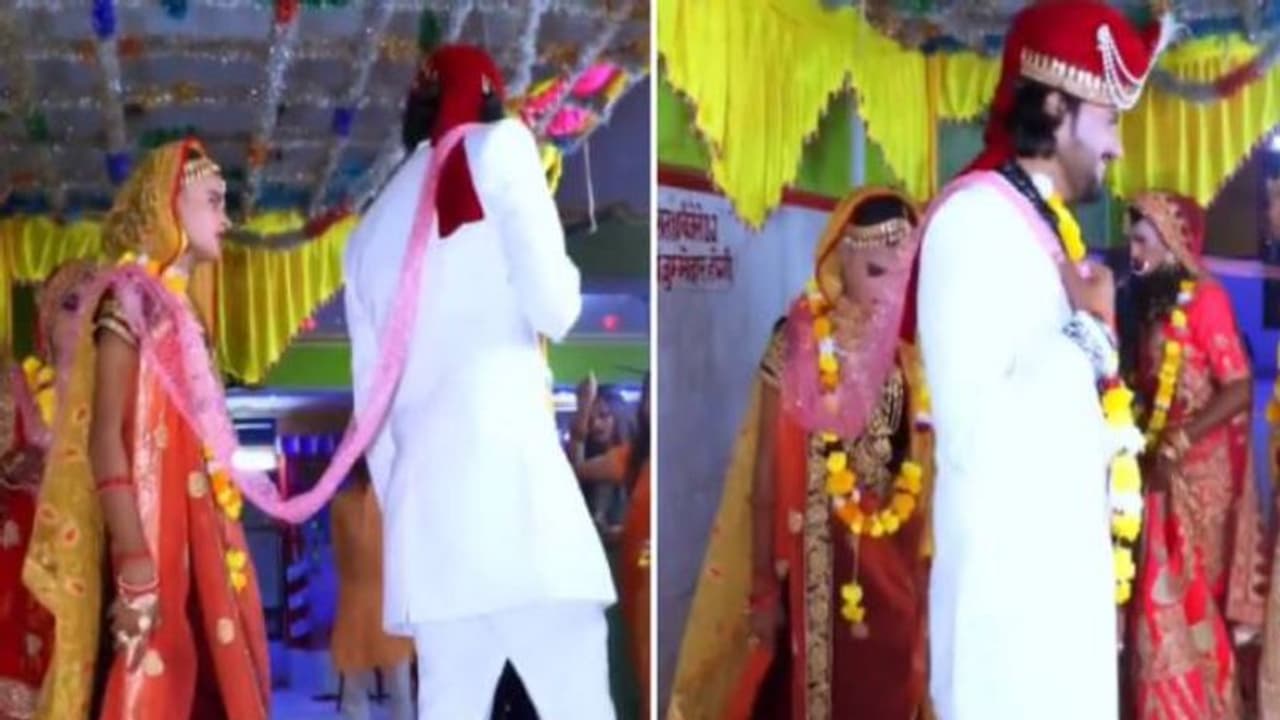 ഒരേ പന്തലിൽ നാലുപേരെ ഒരുമിച്ച് വിവാഹം ചെയ്ത് യുവാവ്? വൈറലായി വീഡിയോ ഒരേ പന്തലിൽ നാലുപേരെ ഒരുമിച്ച് വിവാഹം ചെയ്ത് യുവാവ്? വൈറലായി വീഡിയോ