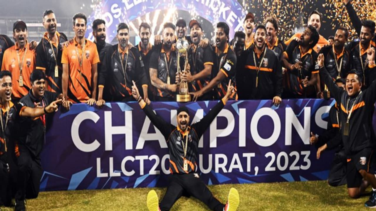 Legends League Cricket 2023: சுரேஷ் ரெய்னா அணியை வீழ்த்தி சாம்பியனான ஹர்பஜன் சிங் அண்ட் கோ!