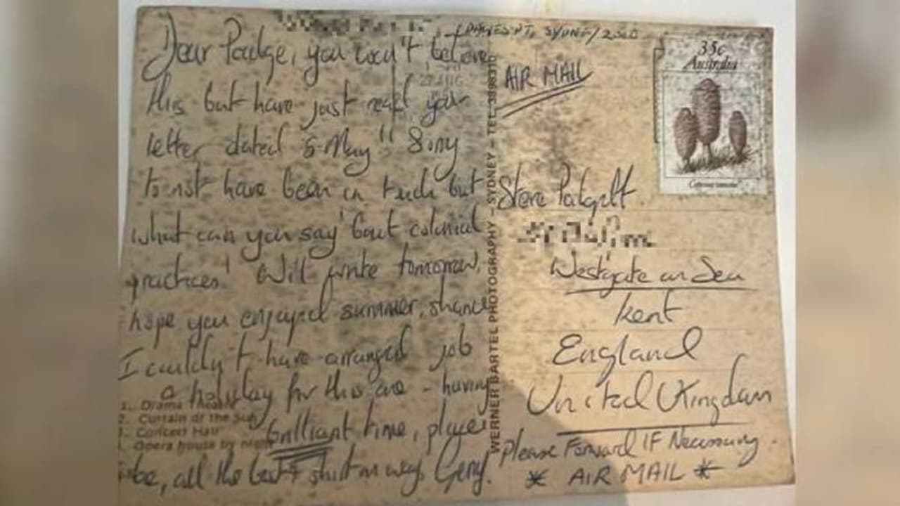 ഒരു കത്ത് മേൽവിലാസക്കാരനെ തേടി എത്തിയത് 42 വർഷങ്ങൾക്ക് ശേഷം..! ഒരു കത്ത് മേൽവിലാസക്കാരനെ തേടി എത്തിയത് 42 വർഷങ്ങൾക്ക് ശേഷം..!