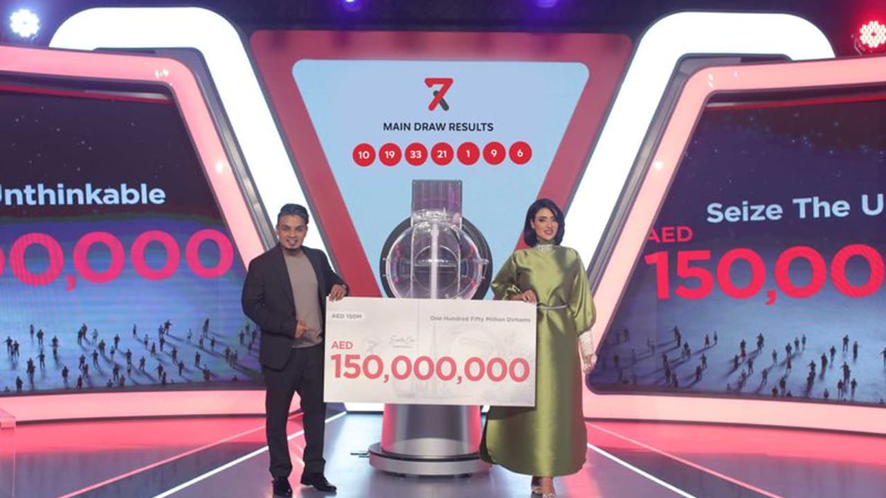 എമിറേറ്റ്സ് ഡ്രോ മെ​ഗാ7 ​ഗ്രാൻഡ് പ്രൈസ് 150 മില്യൺ ദിർഹം