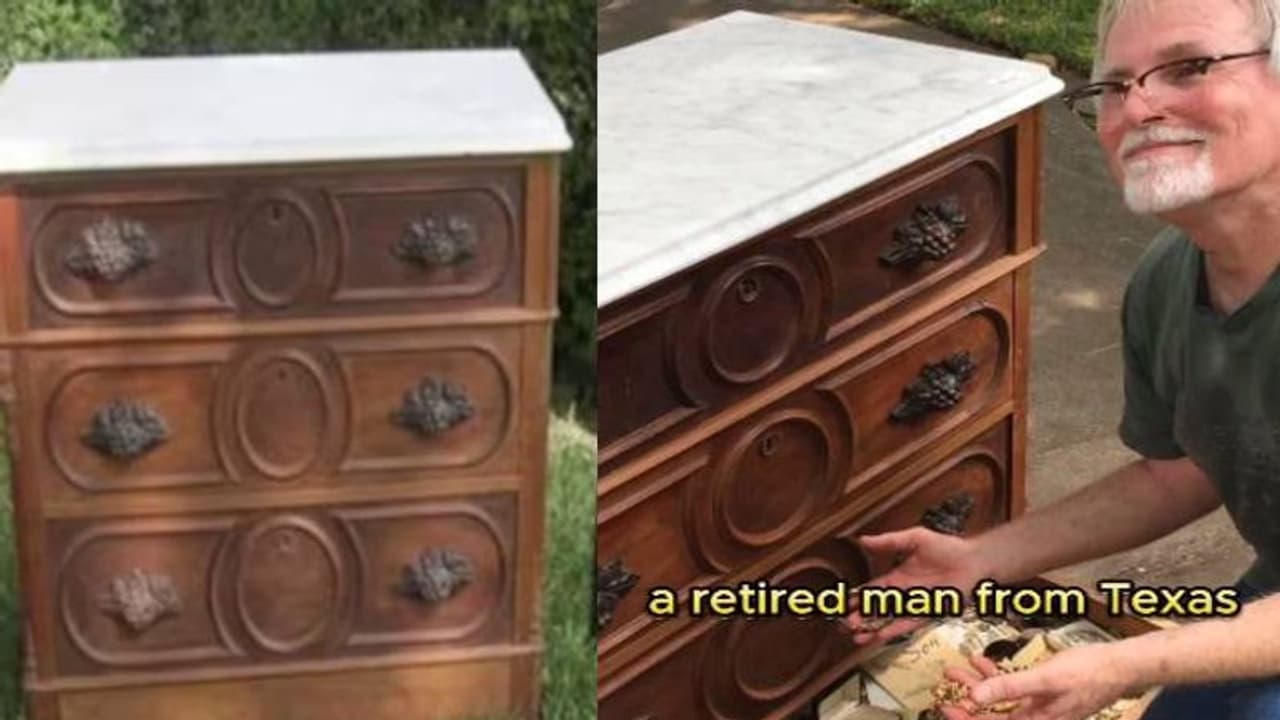 125 വർഷം പഴക്കമുള്ള അലമാര ചുളുവിലയ്ക്ക് വാങ്ങി, തുറന്നപ്പോൾ അകത്തതാ നിധി..! 125 വർഷം പഴക്കമുള്ള അലമാര ചുളുവിലയ്ക്ക് വാങ്ങി, തുറന്നപ്പോൾ അകത്തതാ നിധി..!