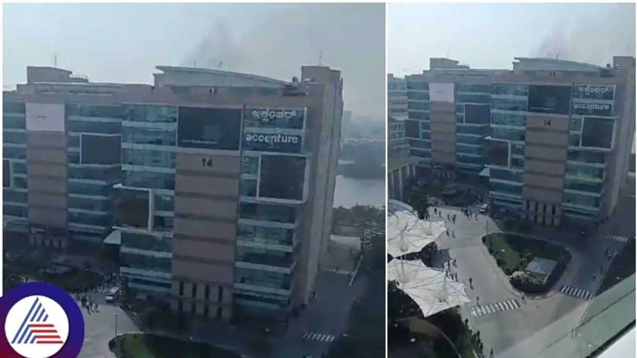 Fire breaks out in Accenture company at Bellandur Pritech park in Bengaluru