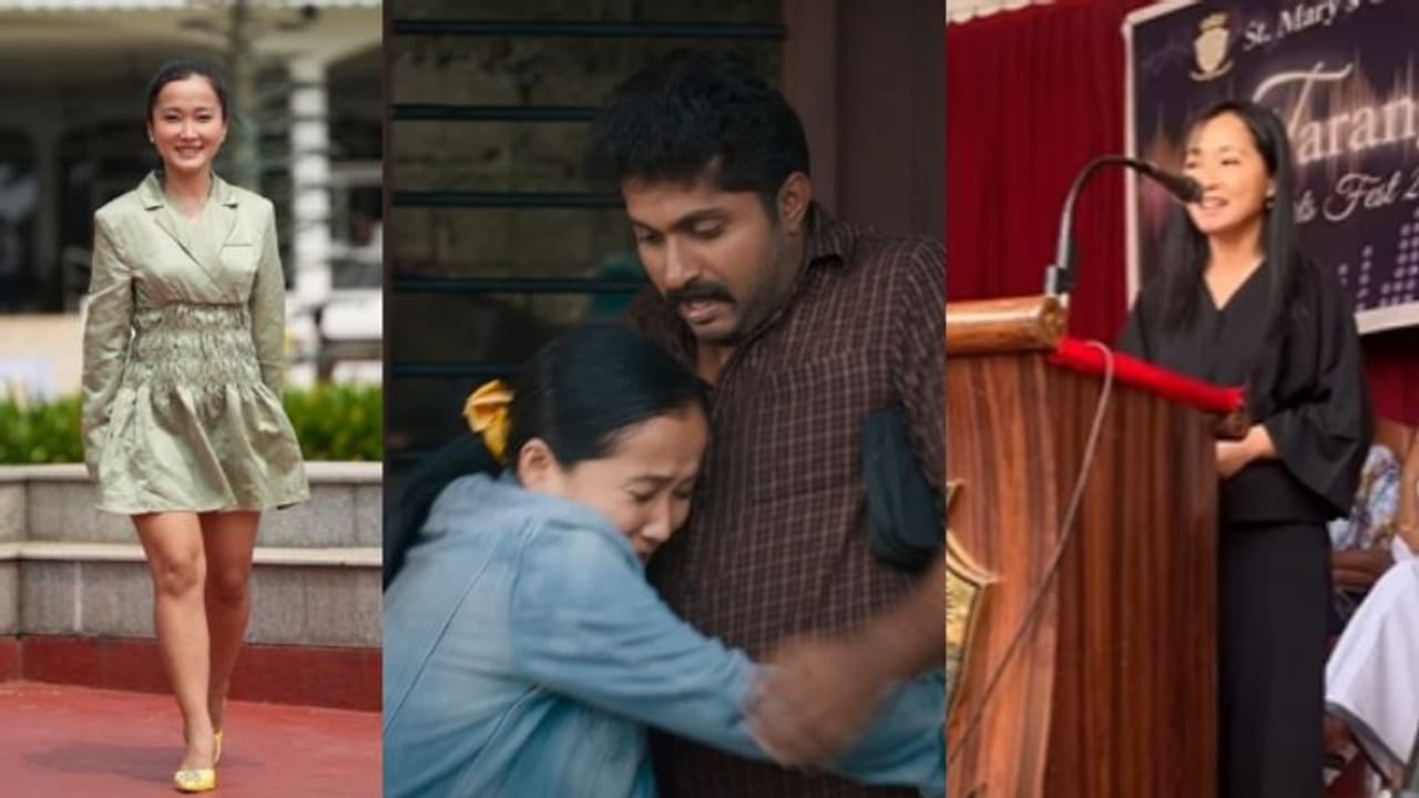 മലയാളം പാട്ട് പാടി കോളെജ് പിള്ളേരെ കൈയിലെടുത്ത് ചീനാട്രോഫിയിലെ നായിക; വീഡിയോ വൈറൽ മലയാളം പാട്ട് പാടി കോളെജ് പിള്ളേരെ കൈയിലെടുത്ത് ചീനാട്രോഫിയിലെ നായിക; വീഡിയോ വൈറൽ