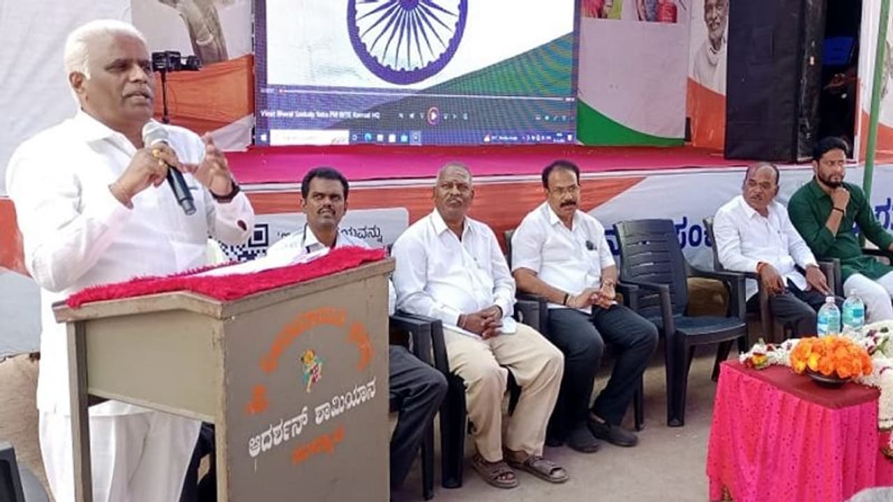 ಮುಂದಿನ ಬಾರಿಯೂ ಮೋದಿ ನೇತೃತ್ವದ ಸುಭದ್ರ ಸರ್ಕಾರ: ಈರಣ್ಣ ಕಡಾಡಿ ಮುಂದಿನ ಬಾರಿಯೂ ಮೋದಿ ನೇತೃತ್ವದ ಸುಭದ್ರ ಸರ್ಕಾರ: ಈರಣ್ಣ ಕಡಾಡಿ