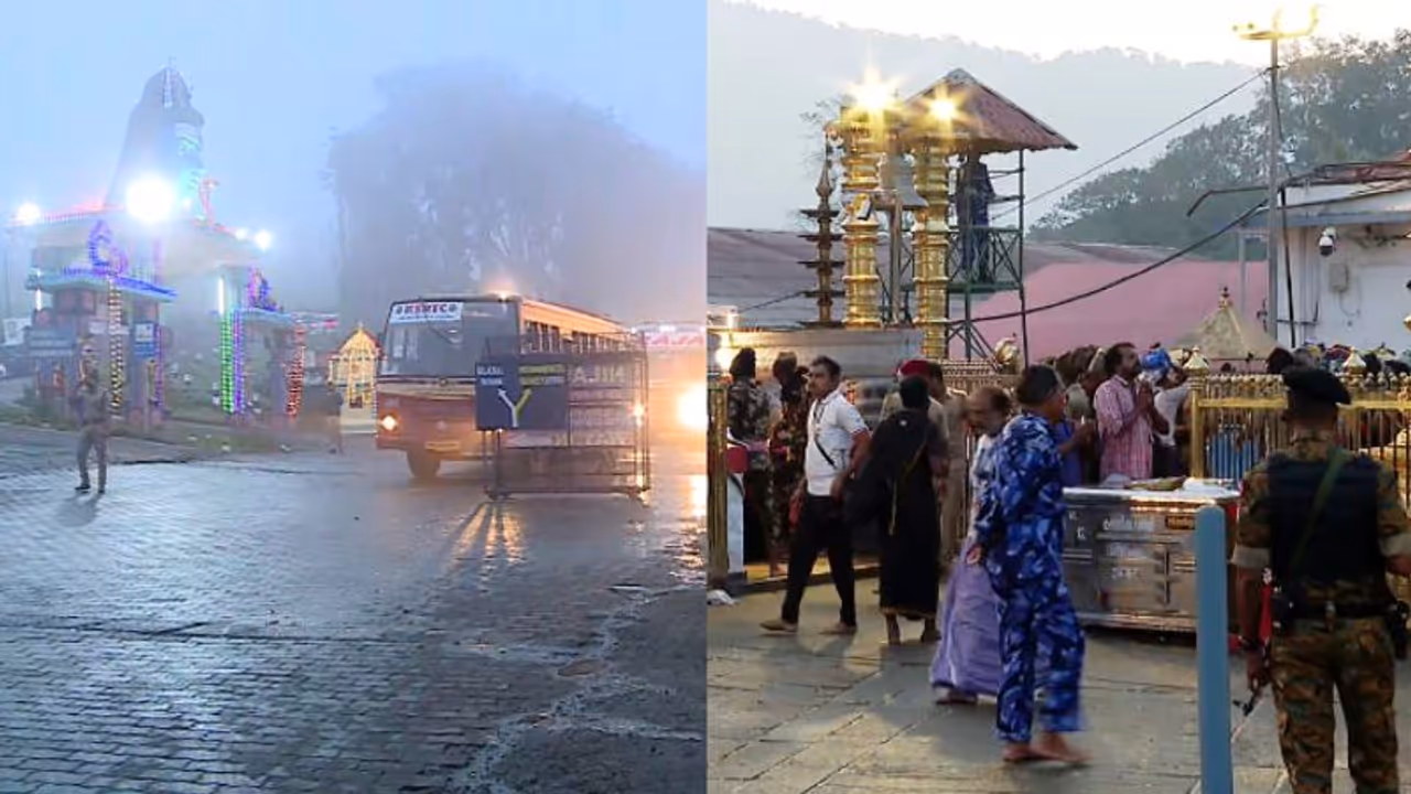 ശബരിമലയില് തിരക്കിന് നേരിയ ശമനം, നിലയ്ക്കലും സ്ഥിതി സാധാരണ നിലയിലേക്ക് ശബരിമലയില് തിരക്കിന് നേരിയ ശമനം, നിലയ്ക്കലും സ്ഥിതി സാധാരണ നിലയിലേക്ക്