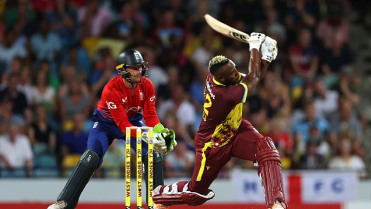 റസല് ഈസ് ബാക്ക്, ഇംഗ്ലണ്ടിനെ ഔള്റൗണ്ട് പഞ്ഞിക്കിടല്; ആദ്യ ട്വന്റി 20യില് മലര്ത്തിയടിച്ച് വിന്ഡീസ് റസല് ഈസ് ബാക്ക്, ഇംഗ്ലണ്ടിനെ ഔള്റൗണ്ട് പഞ്ഞിക്കിടല്; ആദ്യ ട്വന്റി 20യില് മലര്ത്തിയടിച്ച് വിന്ഡീസ്