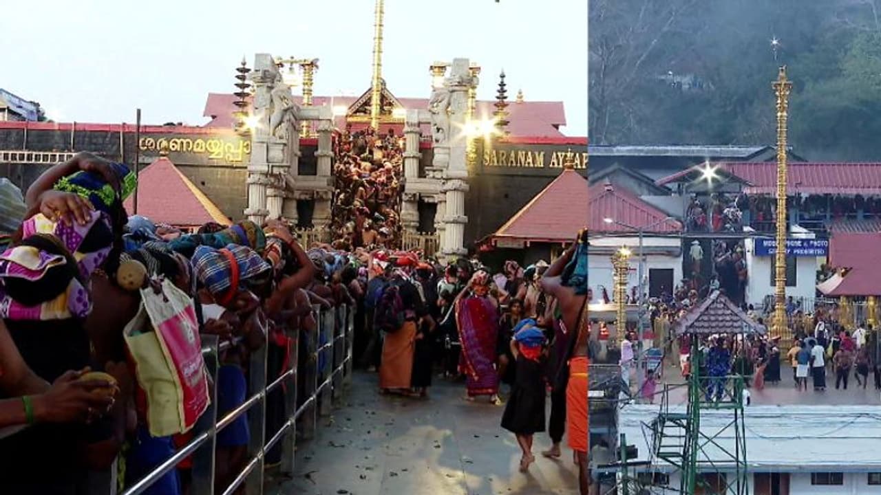 ഒരു മിനിറ്റിൽ പതിനെട്ടാംപടി എത്ര ഭക്തർ കയറും? മുഖ്യമന്ത്രി വിളിച്ച യോഗത്തിൽ എഡിജിപി ദേവസ്വം പ്രസിഡന്റ് പോര് ഒരു മിനിറ്റിൽ പതിനെട്ടാംപടി എത്ര ഭക്തർ കയറും? മുഖ്യമന്ത്രി വിളിച്ച യോഗത്തിൽ എഡിജിപി ദേവസ്വം പ്രസിഡന്റ് പോര്