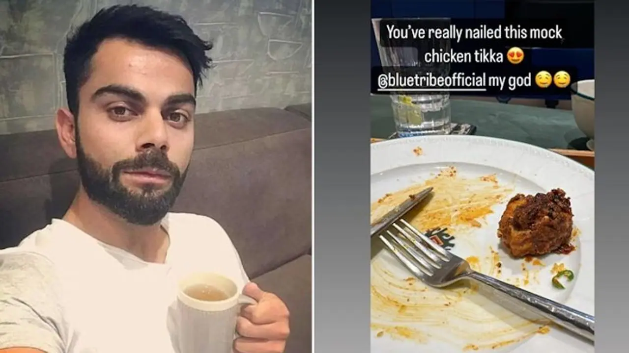 Vegetarian Virat Kohli loves this 'chicken tikka'! Indian batting icon's Instagram post stumps fans Vegetarian Virat Kohli loves this 'chicken tikka'! Indian batting icon's Instagram post stumps fans