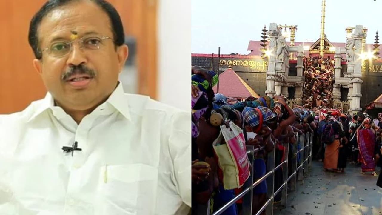 ' ഭക്തരുടെ കണ്ണീരിന് കാലം കണക്കു ചോദിക്കും' ശബരിമല തീർഥാടനത്തെ തകർക്കാന് ഗൂഢാലോചനയെന്ന് വി.മുരളീധരന് ' ഭക്തരുടെ കണ്ണീരിന് കാലം കണക്കു ചോദിക്കും' ശബരിമല തീർഥാടനത്തെ തകർക്കാന് ഗൂഢാലോചനയെന്ന് വി.മുരളീധരന്