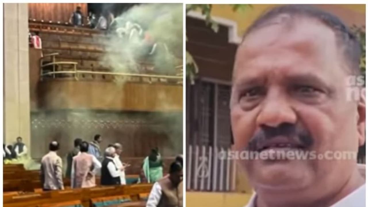 'പ്രതിഷേധിച്ചത് മകനാണോയെന്ന് അറിയില്ല, ആണെങ്കില്‍ മാപ്പര്‍ഹിക്കാത്ത കുറ്റം'; പിടിയിലായ മനോരജ്ഞന്റെ അച്ഛൻ