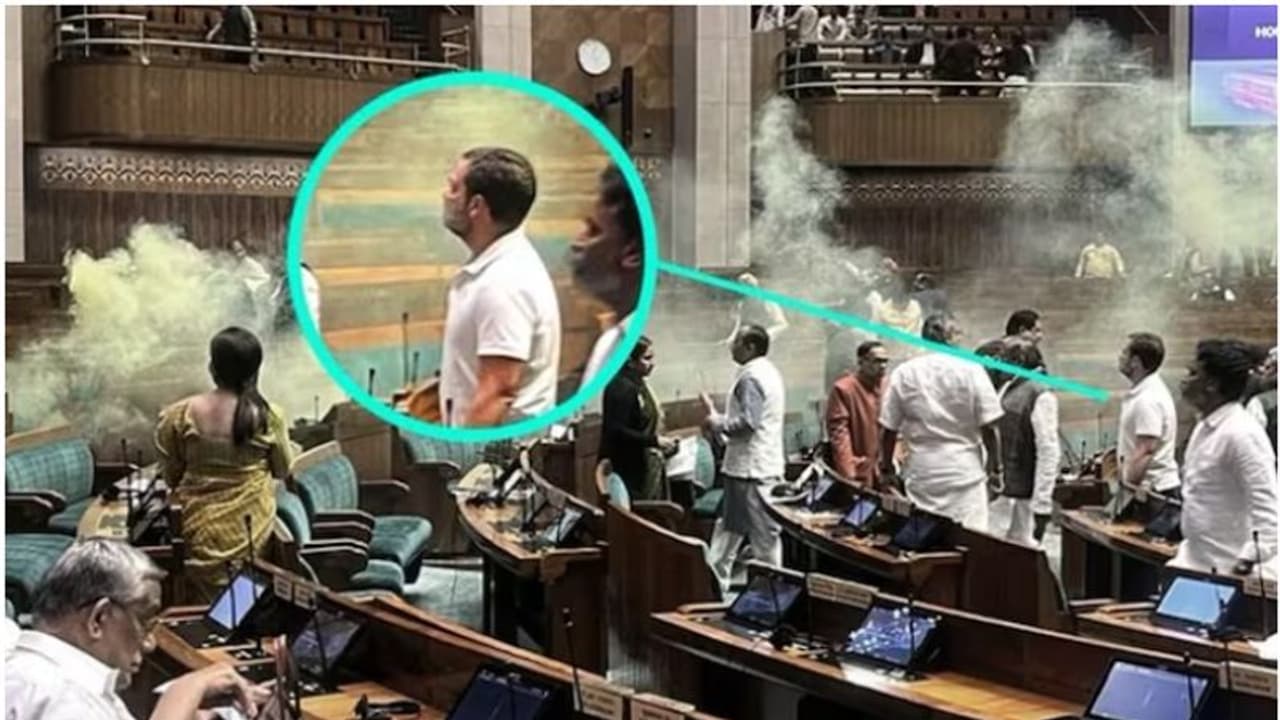 'നെഞ്ചുവിരിച്ച് നേതാവ്'; പാർലമെന്റിൽ പ്രതിഷേധക്കാർ കയറിയപ്പോൾ അക്ഷോഭ്യനായി രാഹുൽ ഗാന്ധി ചിത്രവുമായി കോൺഗ്രസ് 'നെഞ്ചുവിരിച്ച് നേതാവ്'; പാർലമെന്റിൽ പ്രതിഷേധക്കാർ കയറിയപ്പോൾ അക്ഷോഭ്യനായി രാഹുൽ ഗാന്ധി ചിത്രവുമായി കോൺഗ്രസ്