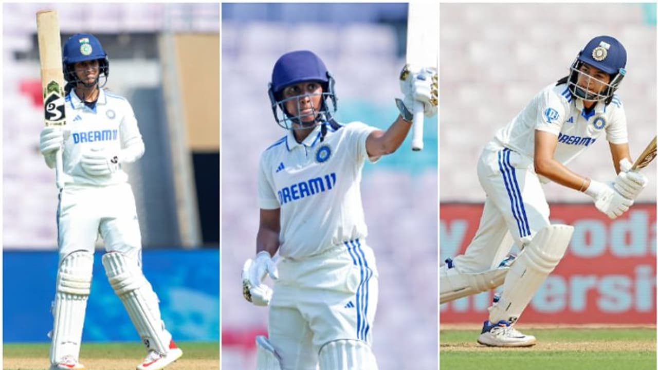 നാല് അര്ധ സെഞ്ചുറികള് വീതം! ഇംഗ്ലണ്ട് വനിതകള്ക്കെതിരെ ഏക ടെസ്റ്റില് ആദ്യദിനം തന്നെ 400 കടന്ന് ഇന്ത്യ നാല് അര്ധ സെഞ്ചുറികള് വീതം! ഇംഗ്ലണ്ട് വനിതകള്ക്കെതിരെ ഏക ടെസ്റ്റില് ആദ്യദിനം തന്നെ 400 കടന്ന് ഇന്ത്യ