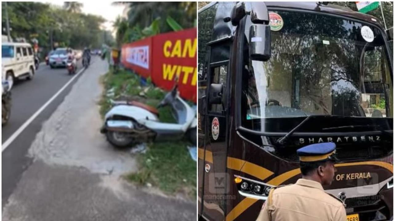 മുഖ്യമന്ത്രിയുടെ വാഹനവ്യൂഹത്തിന് പിന്നാലെ പോയി; ഫോട്ടോഗ്രാഫറെ മർദ്ദിച്ച് പൊലീസ്, സ്കൂട്ടർ മറിച്ചു, താക്കോലൂരി മുഖ്യമന്ത്രിയുടെ വാഹനവ്യൂഹത്തിന് പിന്നാലെ പോയി; ഫോട്ടോഗ്രാഫറെ മർദ്ദിച്ച് പൊലീസ്, സ്കൂട്ടർ മറിച്ചു, താക്കോലൂരി