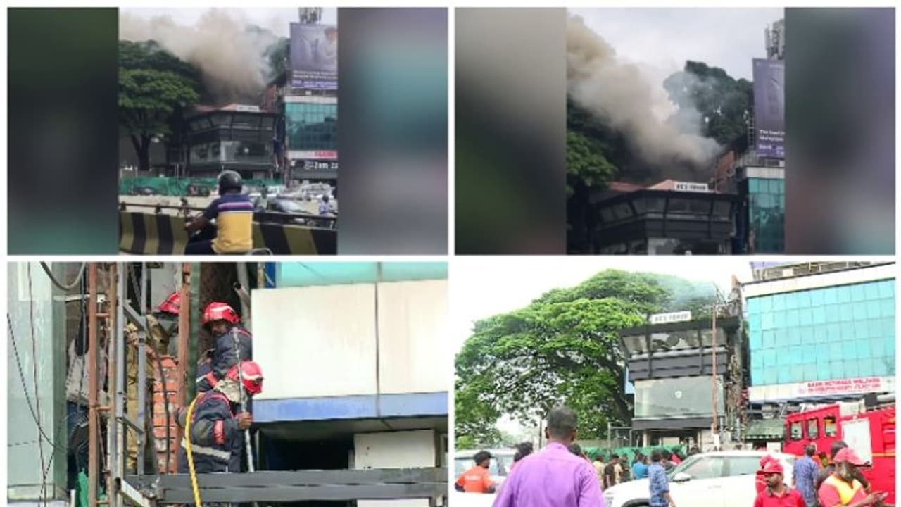 പാളയത്ത് സംസം ഹോട്ടലിൽ തീപിടുത്തം; രക്ഷകരായി ഫയർഫോഴ്സ്, ഒഴിവായത് വൻദുരന്തം