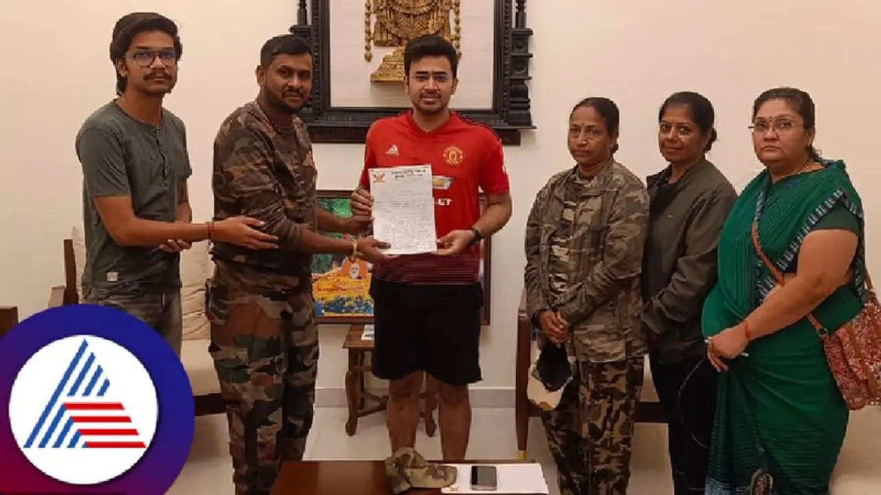 ನಗರದೊಳಗೆ ಎಂಟ್ರಿ ಕೊಟ್ಟ ಜಿಂಕೆ ಅಪಘಾತಕ್ಕೆ ಬಲಿ; ಸಂಸದ ತೇಜಸ್ವಿ ಸೂರ್ಯ ಭೇಟಿ ಮಾಡಿದ ಗ್ರೀನ್ ಆರ್ಮಿ ಫೋರ್ಸ್ ತಂಡ 