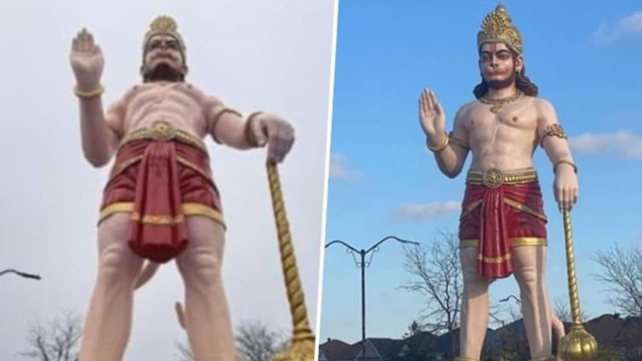 Canada: Tallest Hanuman statue comes up in Brampton, to be unveiled next year; check details