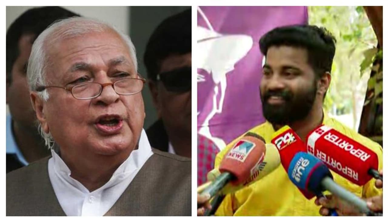 'ഗവർണർ കീലേരി അച്ചു, പ്രകോപനത്തിൽ എസ്എഫ്ഐ വീഴില്ല': പി എം ആര്‍ഷോ