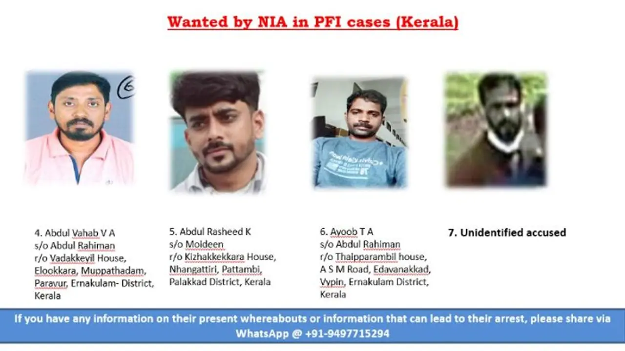 Kerala: NIA takes to X in hunt for RSS leader Sreenivasan's murder case accused